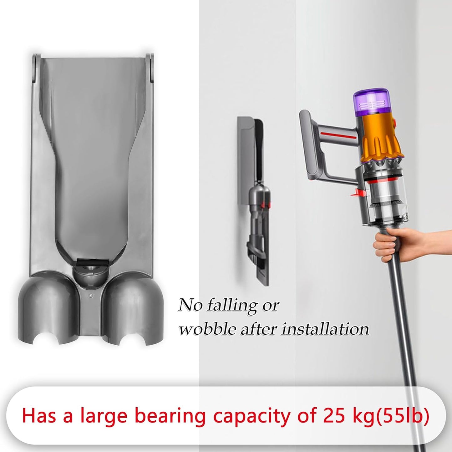 GENUINE Dyson V12 SV30 SV46 Detect Slim Vacuum Wall Mount Docking Station 971666-01