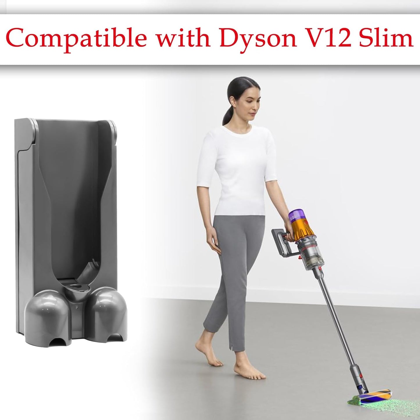 GENUINE Dyson V12 SV30 SV46 Detect Slim Vacuum Wall Mount Docking Station 971666-01