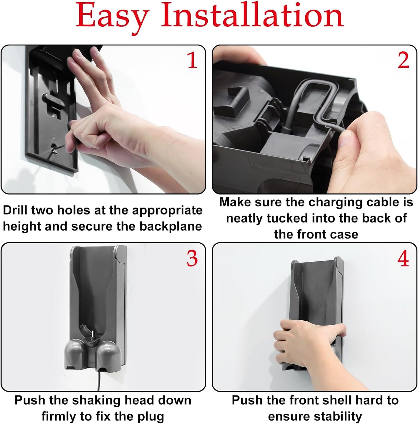 GENUINE Dyson V12 SV30 SV46 Detect Slim Vacuum Wall Mount Docking Station 971666-01