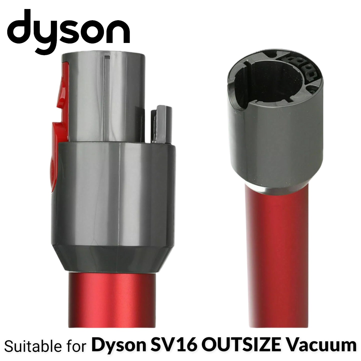 New Genuine Dyson OUTSIZE V11 SV16 Vacuum Quick Release Wand Tube Assembly - Red