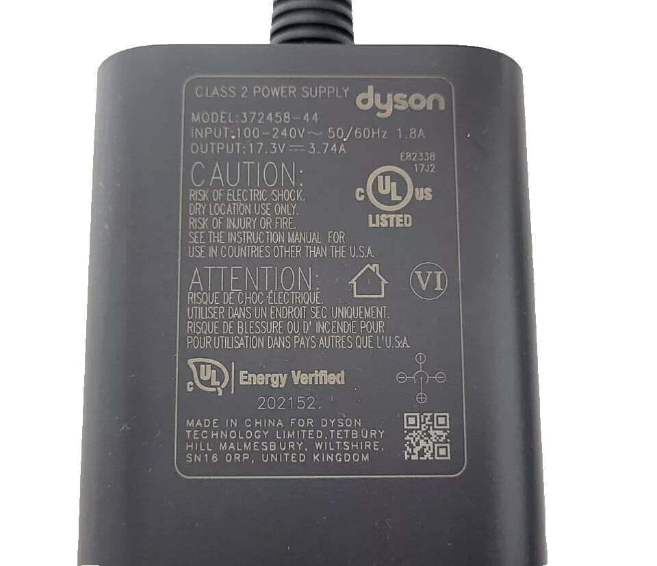 Dyson Corrale Hair Straightener Magnetic AC Charger Power Adapter 372458-02