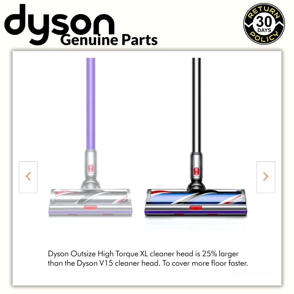 NEW Genuine Dyson SV16 OUTSIZE HIGH TORQUE XL Drive Roller Head Cleaner - 12inch