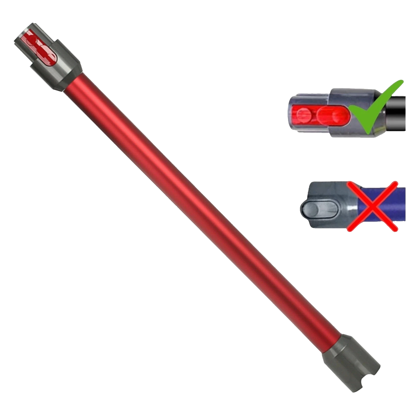 NEW Genuine DYSON SV16 SV29 OUTSIZE Wand Stick Tube Replacement - Red