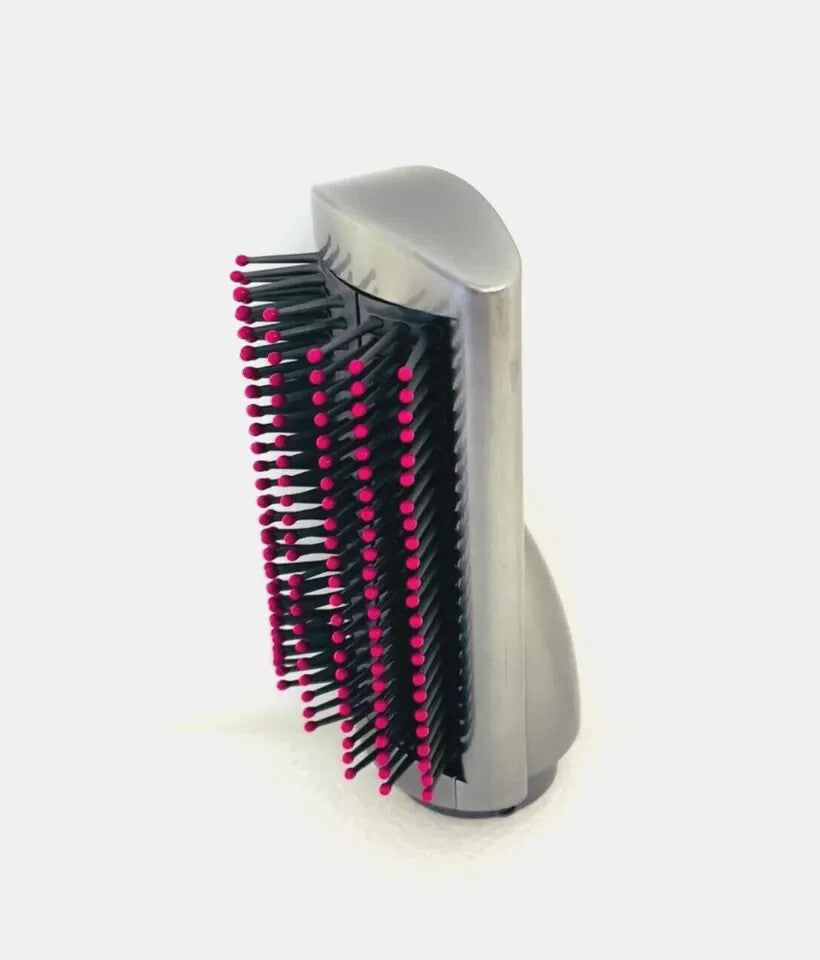 Dyson Airwrap Styler Soft Smoothing Brush Attachment, Nickel/Fuchsia