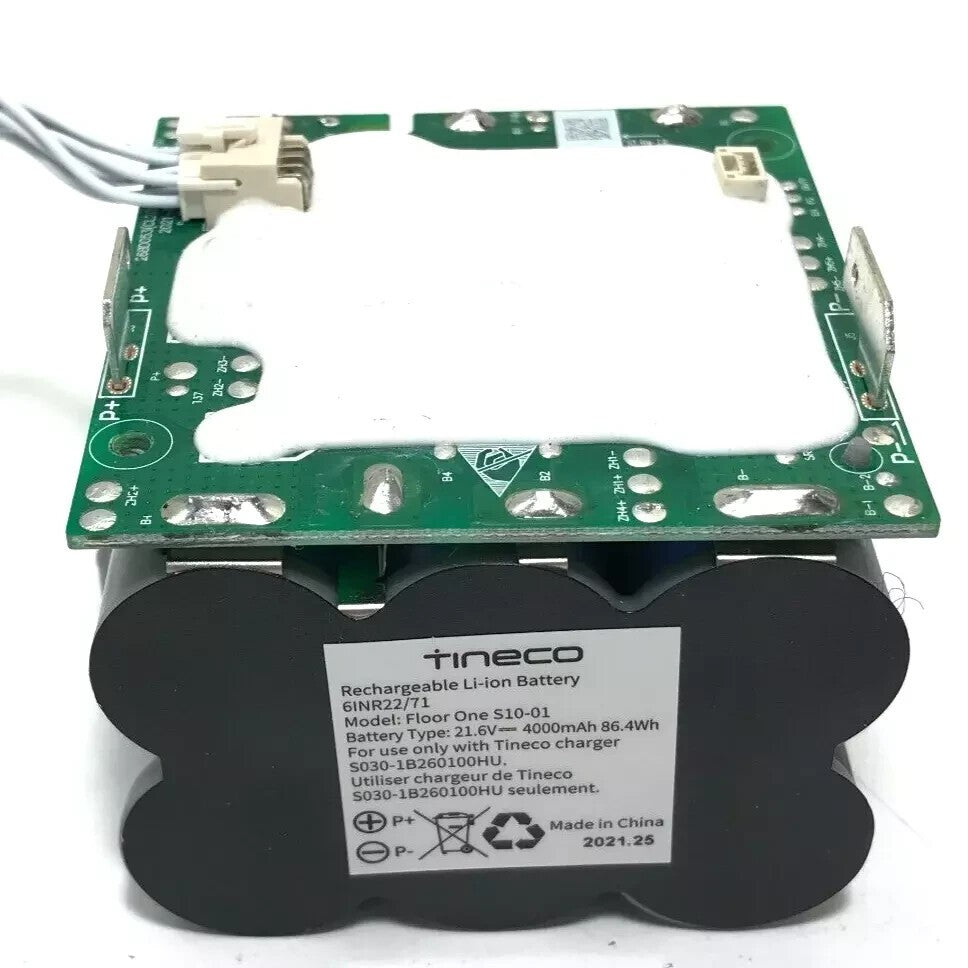 New Tineco Floor One S5 FW100200US 21.6V 4000mAh BATTERY PACK Genuine #S10-01