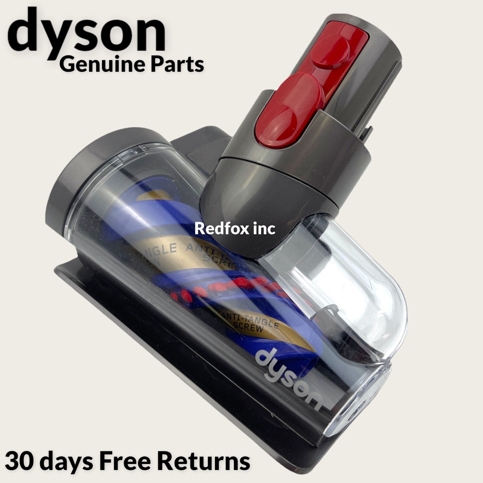 NEW Genuine Dyson V12 SV30 Detect Mini Motorized Hair Screw Tool Brush