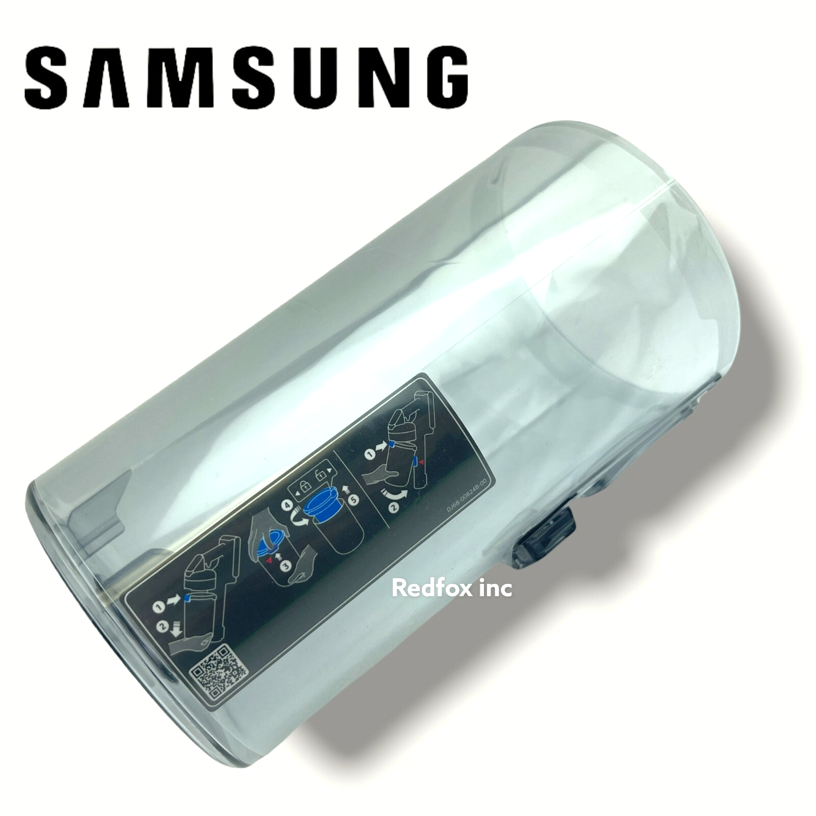 NEW GENUINE Samsung Jet 70 Cordless Vacuum Dust Bin Canister Dustbin Assembly