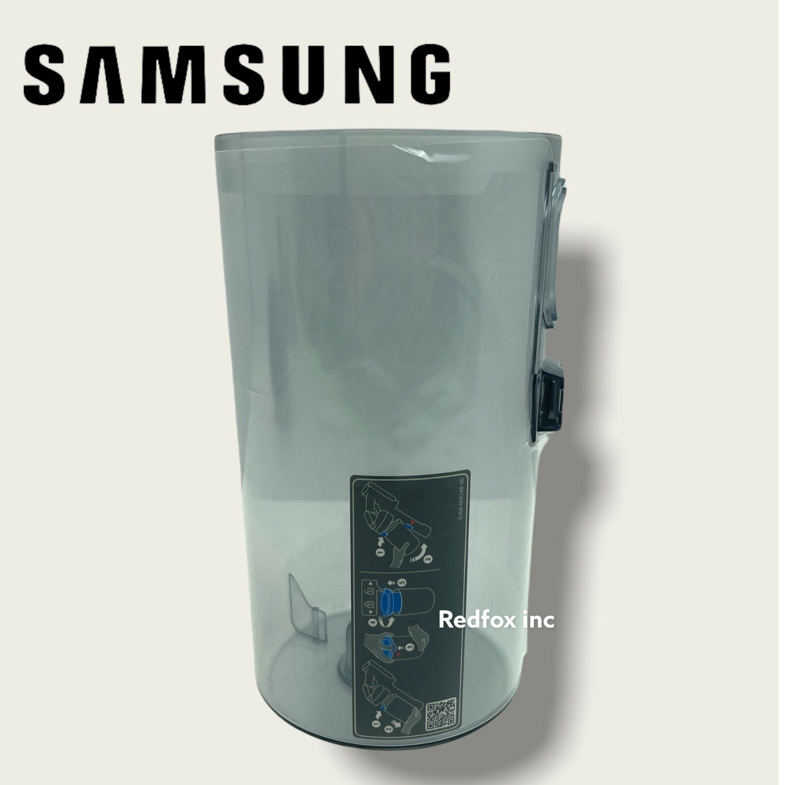 NEW GENUINE Samsung Jet 70 Cordless Vacuum Dust Bin Canister Dustbin Assembly
