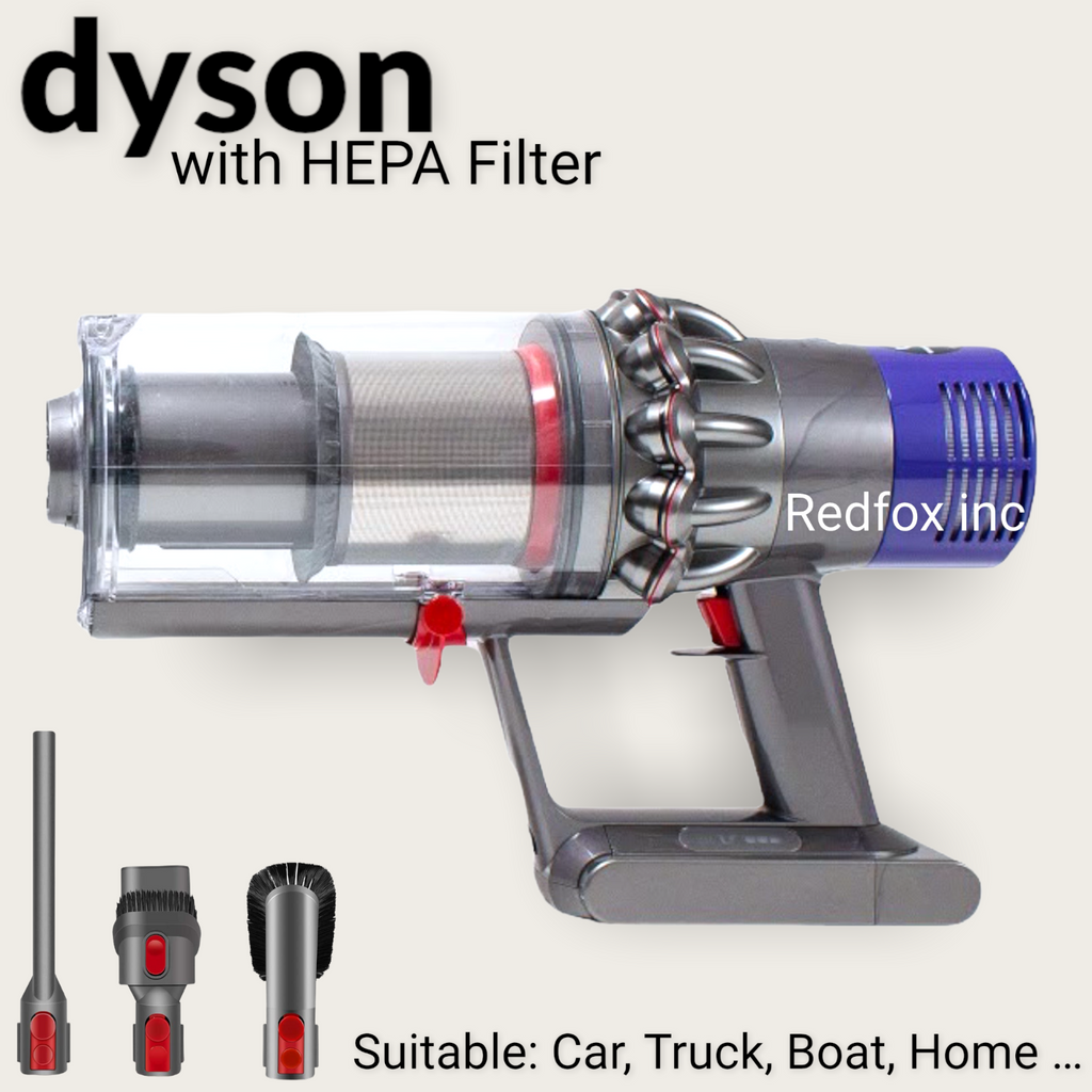 Dyson V10 HEPA Cyclone Car + Truck + Boat Cordless Handheld Vacuum Cleaner