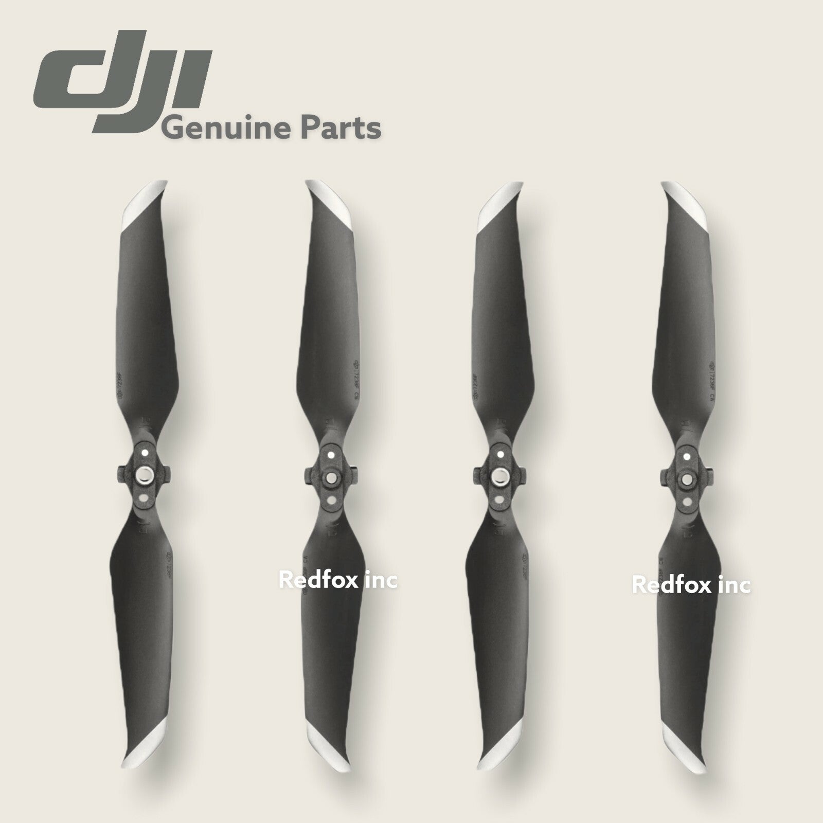 2-Pairs  Genuine DJI Mavic Air 2 / 2S Propellers Quick Release Folding Blades