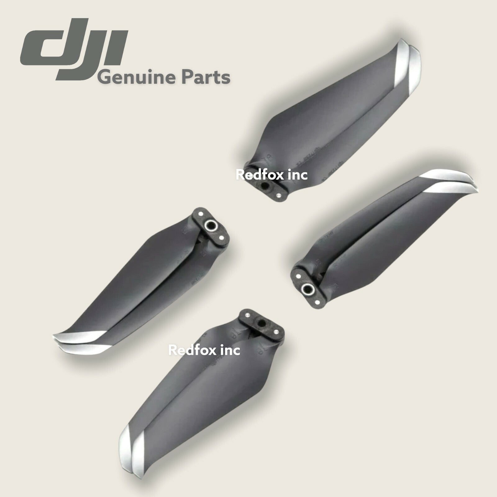 2-Pairs  Genuine DJI Mavic Air 2 / 2S Propellers Quick Release Folding Blades