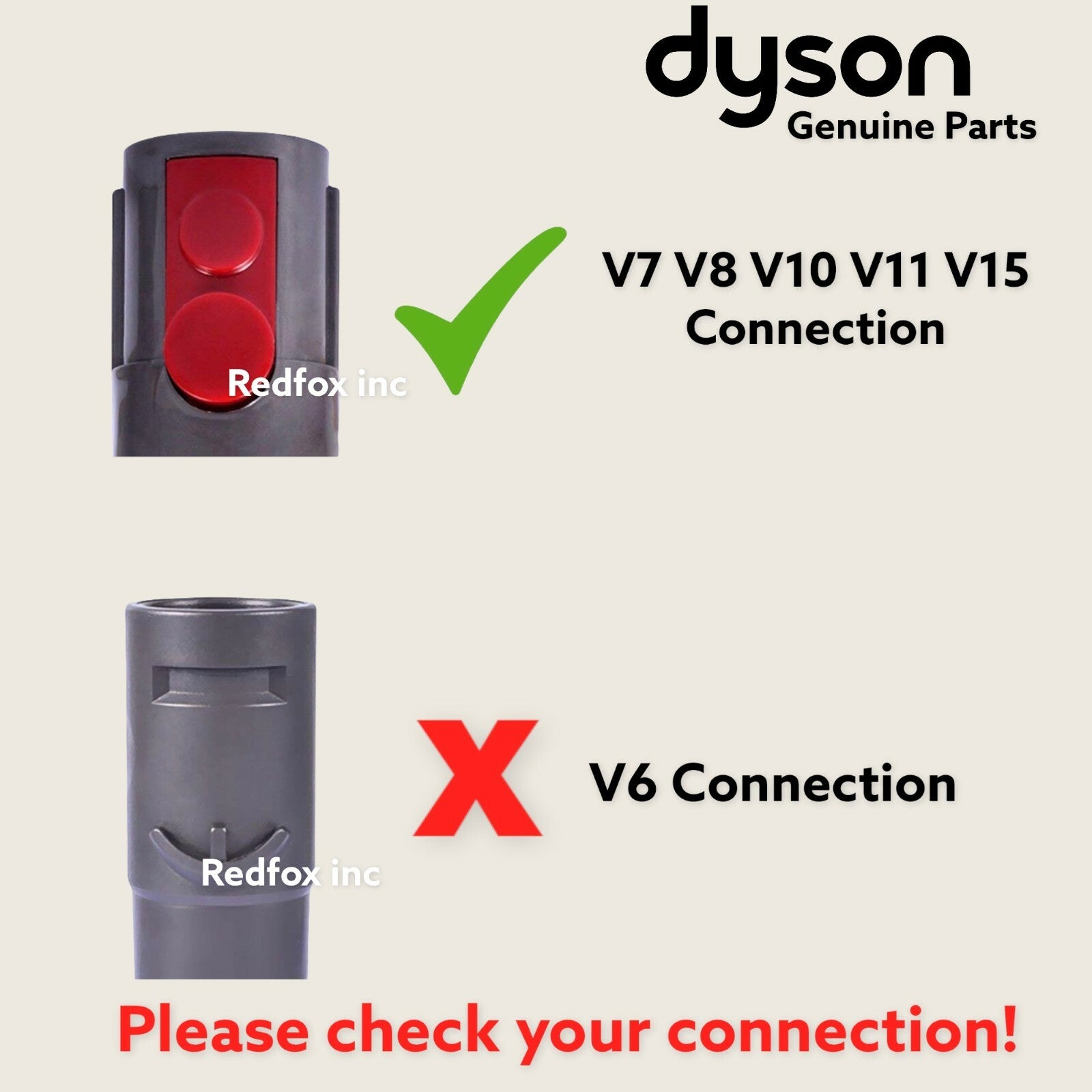 NEW Dyson V11 OUTSIZE SV16 Vacuum Laser Slim Cleaner Soft Brush Head 971360-01
