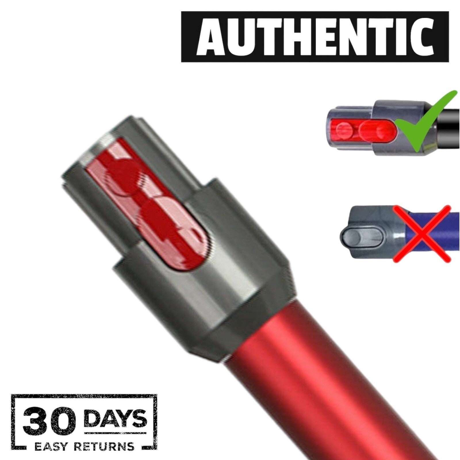 NEW Genuine DYSON V8 V7 V10 V11 Absolute Motorhead Wand Quick Release Stick Tube