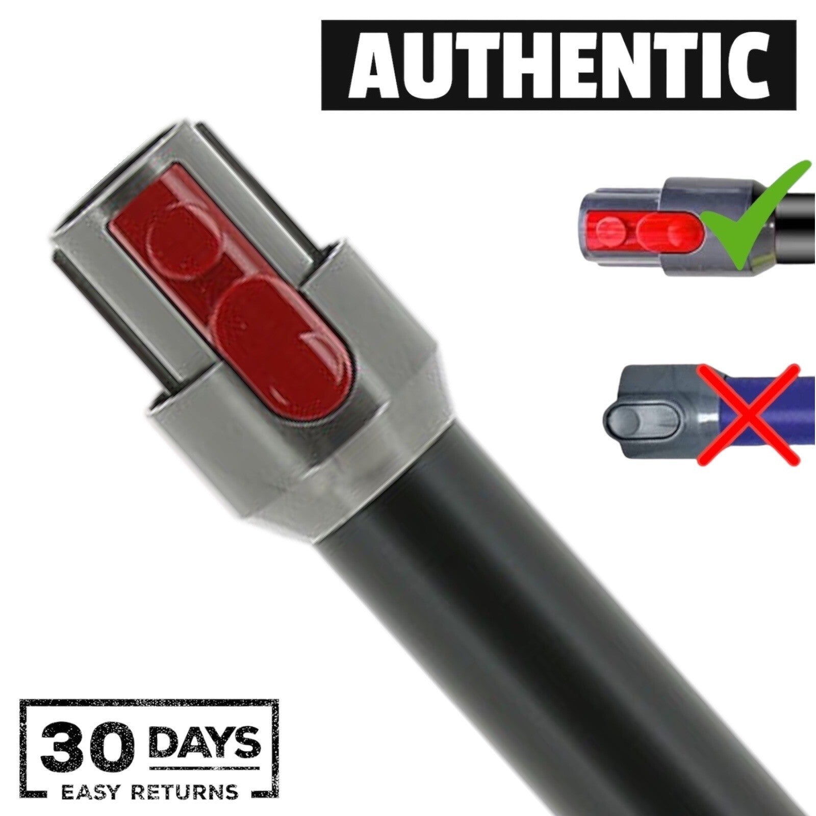 ORIGINAL Dyson V7 V8 V10 V11 V15 Replacement Quick Release Wand Tube Assembly