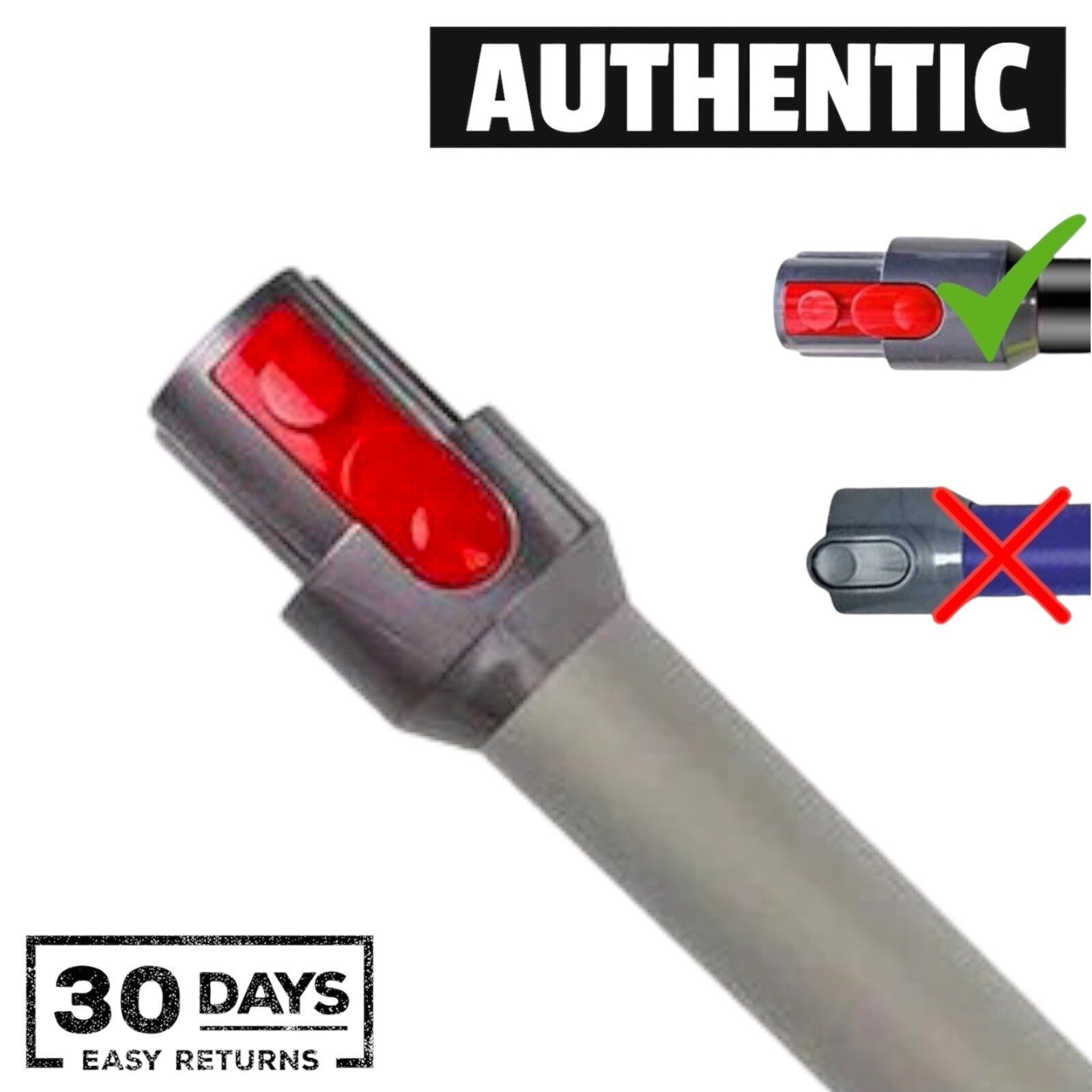 NEW GENUINE DYSON  Replacement Wand Quick Release Stick V7 V8 V10 V11 V15 Tube