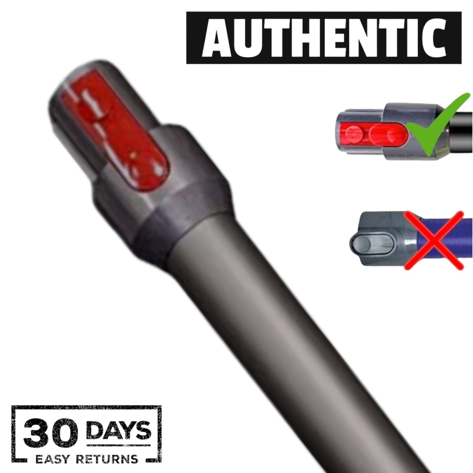 Genuine Dyson V8 V7 V10 V11 V15 Replacement Quick Release Wand Tube Assembly