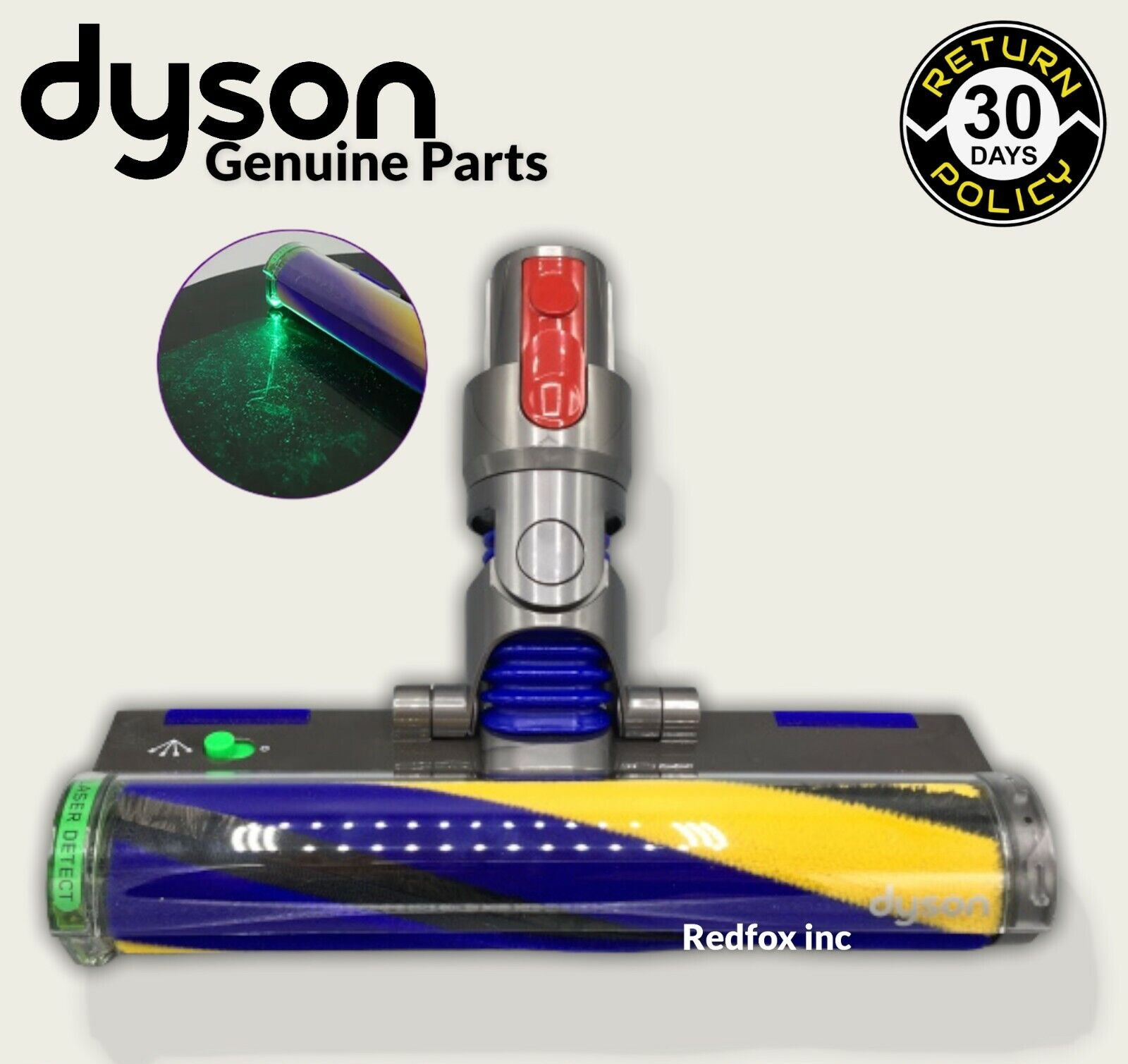 NEW Dyson Gen5 SV23 SV24 Vacuum Hard Floor LED Laser Detect Soft Brush Head