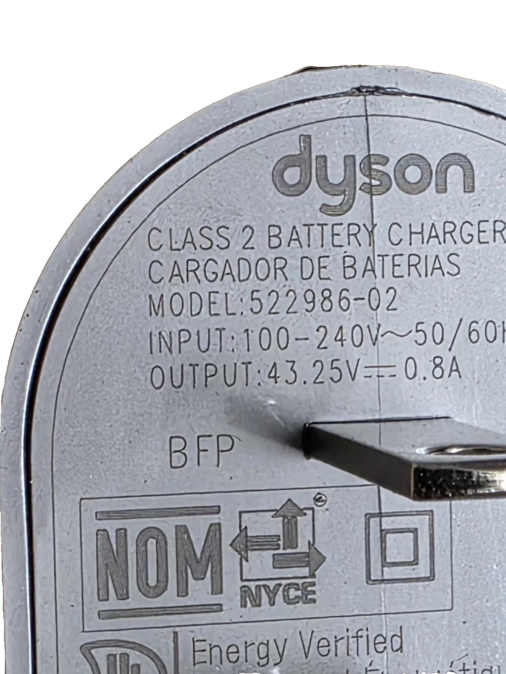 NEW Dyson Gen5 Vacuum Wall Charger Adapter - Genuine Replacement Part 972408-02