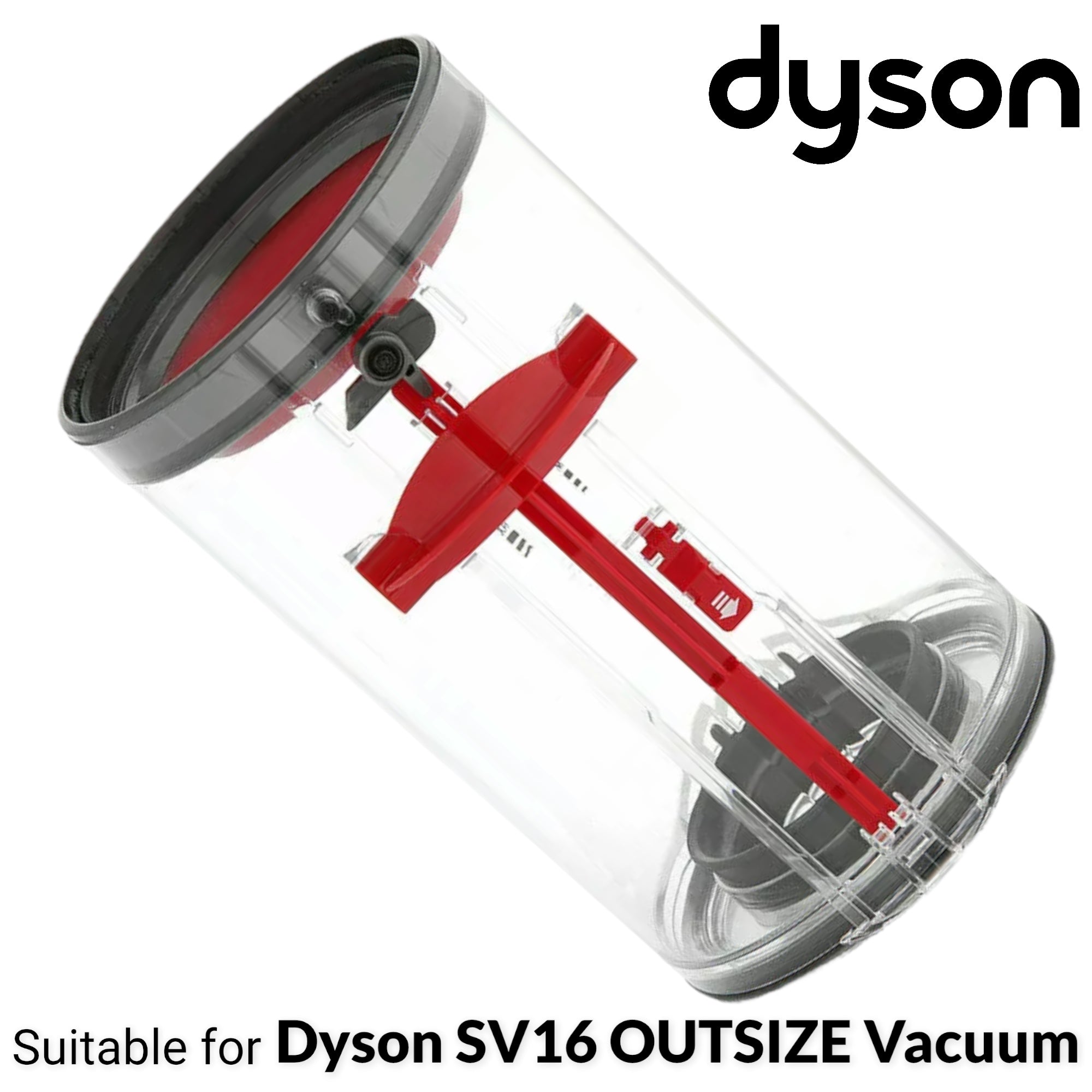 NEW Original Dyson OUTSIZE SV16 SV29 Absolute Vacuum Dust Bin Canister Assembly 970223–01