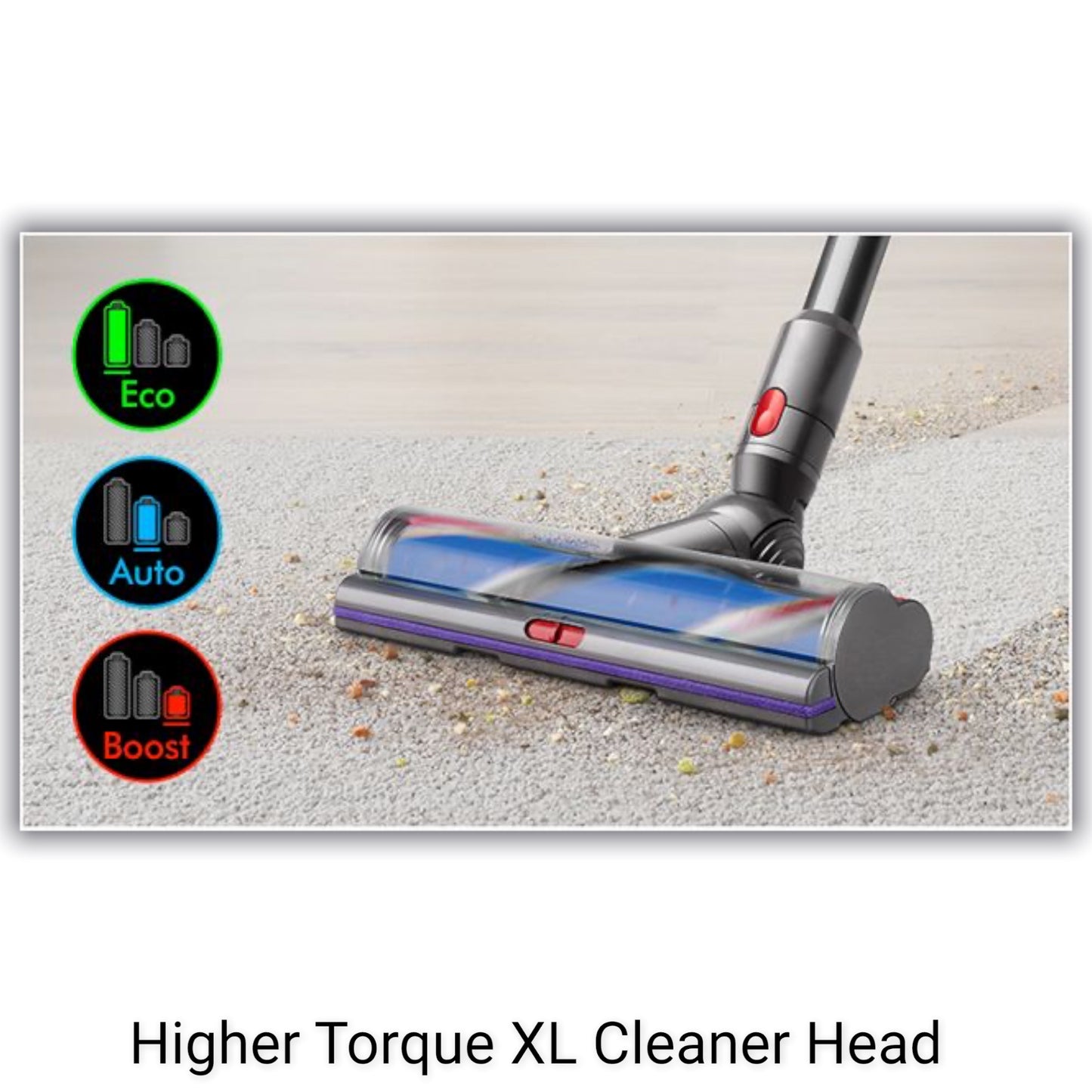 NEW GENUINE Dyson SV16 OUTSIZE X-Large 12" HIGH TORQUE XL Cleaner Head Brush